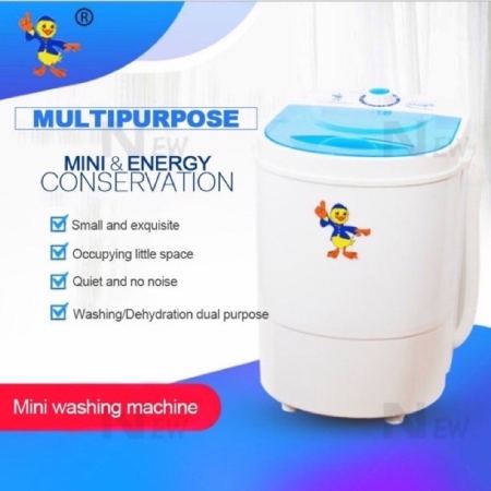 Portable Mini Washing Machine with Dryer - 4.5KG Capacity