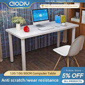 AIDOIY 80cm Office Computer Desk, Solid Wood, Waterproof, On Sale