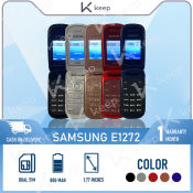 Samsung Flip Cover E1272 GSM Mobile Phone