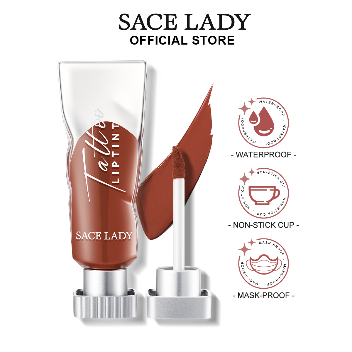 Discount on SACE LADY  shoes - SKU: SACE LADY Liptint Matte Color Locked Long lasting Matte Finish Highly Pigmented Lipstick Makeup Cosm