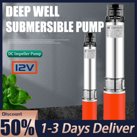 Solar DC Submersible Water Pump for Household and Agricultural Use