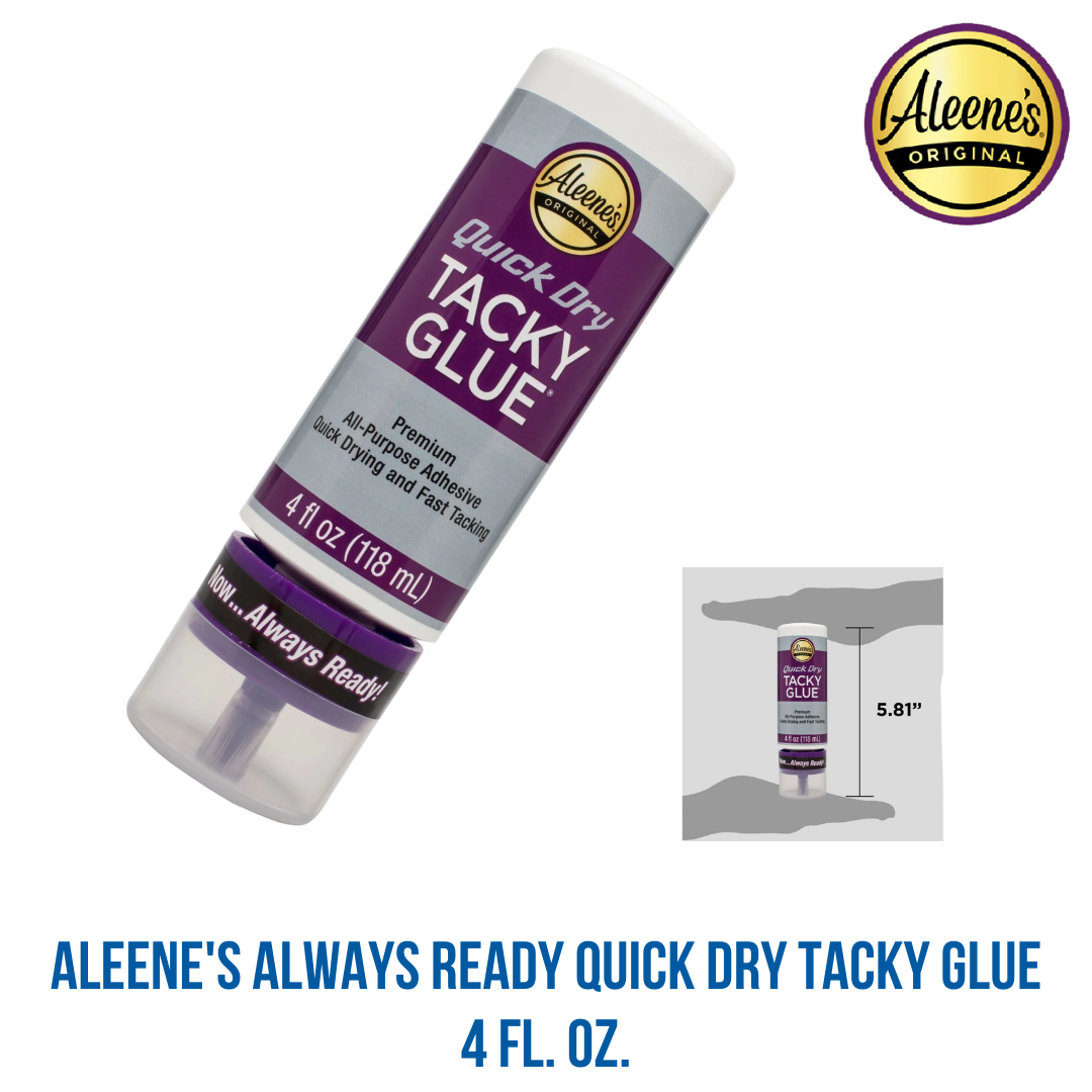 Aleene's Always Ready Quick Dry Tacky Glue 4 fl. oz.