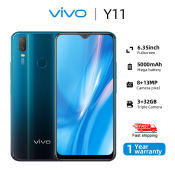 VIVO Y11 2023 6+128GB Smartphone - Brand New, FHD Screen