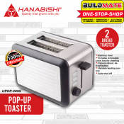 HANABISHI Pop Up Toaster with Auto Shut Off