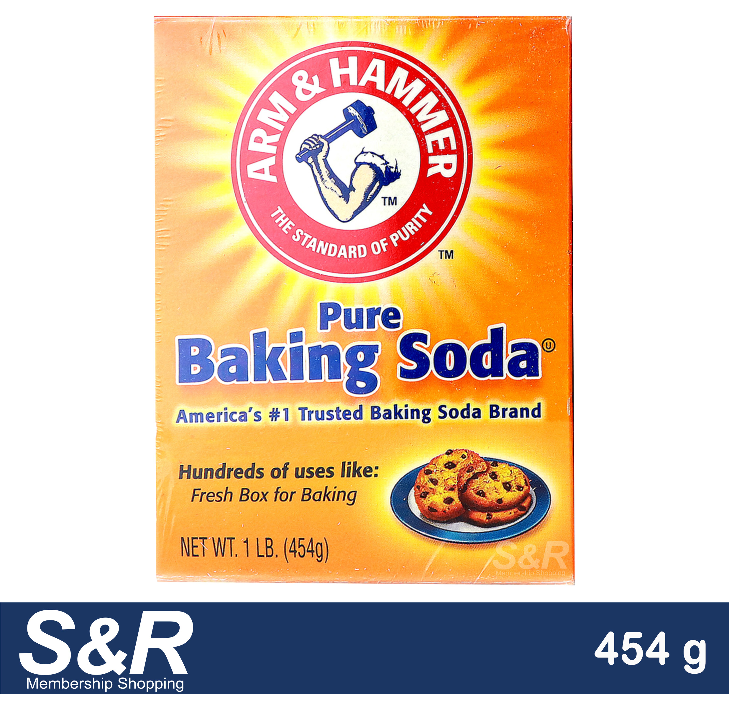 Arm & Hammer Pure Baking Soda 454g