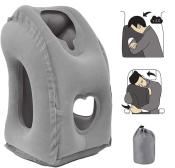 Inflatable Travel Pillow - Comfortable Support for Neck and Lumbar