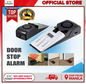 Home Wedge Alarm: Portable Anti Theft Door Stop Blocker