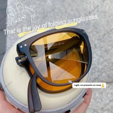 Cadia Korea Foldable Sunglasses With UV Protection for Women/Men