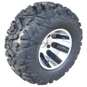 ATV tires + rims Off road tires 22xx10-10 inches Alloy wheel