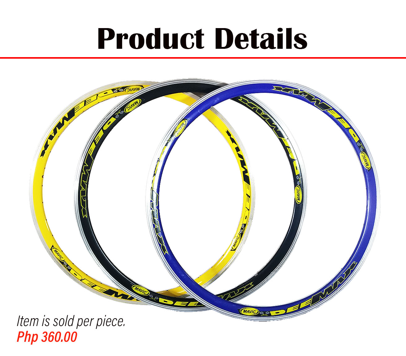 26 double wall bike rims