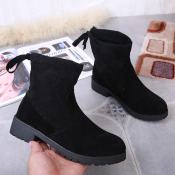 J&B Shoes H24 Korean Style Leather Boots