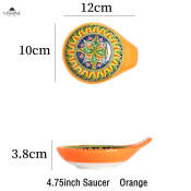 Moroccan Ceramic Tableware with Embossed Dot Design - Brand: BILI BILI