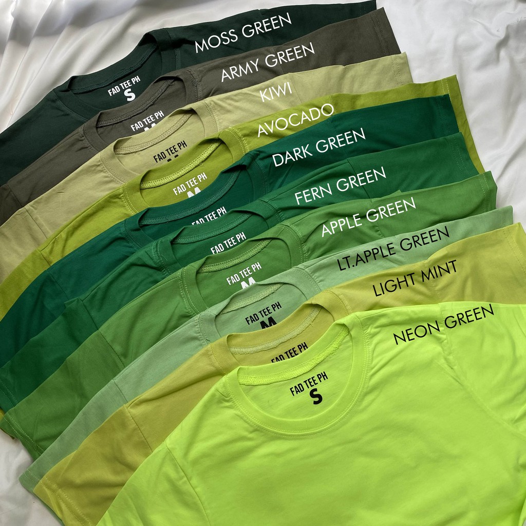 StockT-shirts PLAIN TEES - MOSS GREEN 