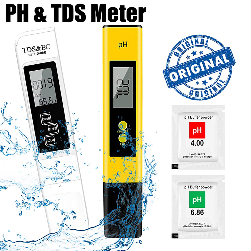 PH/TDS/EC/Salinity/Temperature 5-in-1 pH Meter with ATC 0.01 High Precision Water Quality pH Tester Digital, pH Measurement Range with 0-14, pH Meter for Water Household Drinking - Image 3