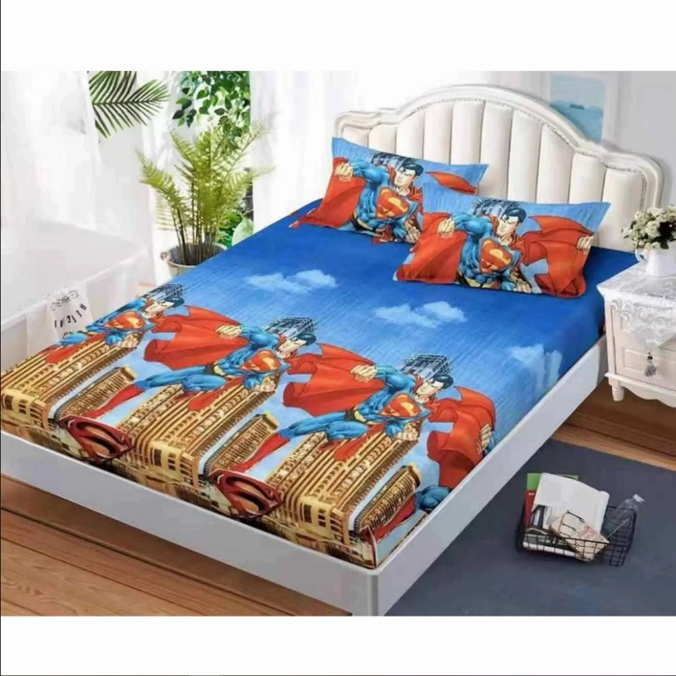 superhero bed sheets queen size