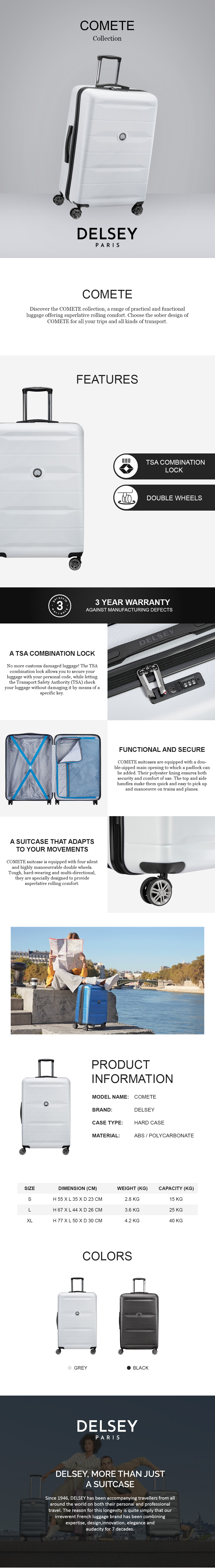 77 cm trolley bag