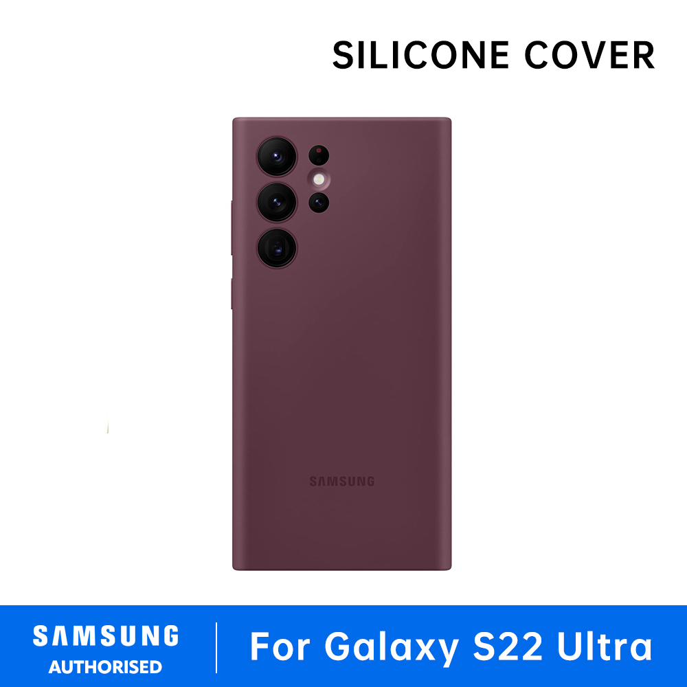 Samsung Official Original Silicone Case Protection Cover For Galaxy S22 Ultra S22Ultra 5G SM-S908B Mobile Phone Housings Cases - Image 3