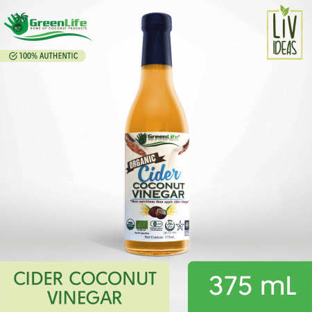 GreenLife Organic Cider Coconut Vinegar 375ml