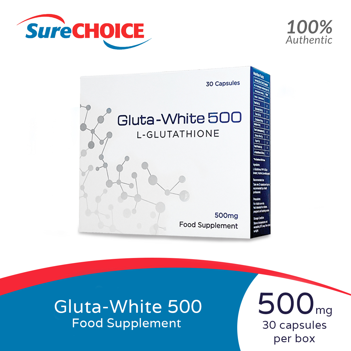 Get Gluta White 500 Capsule at the Best Prices Online