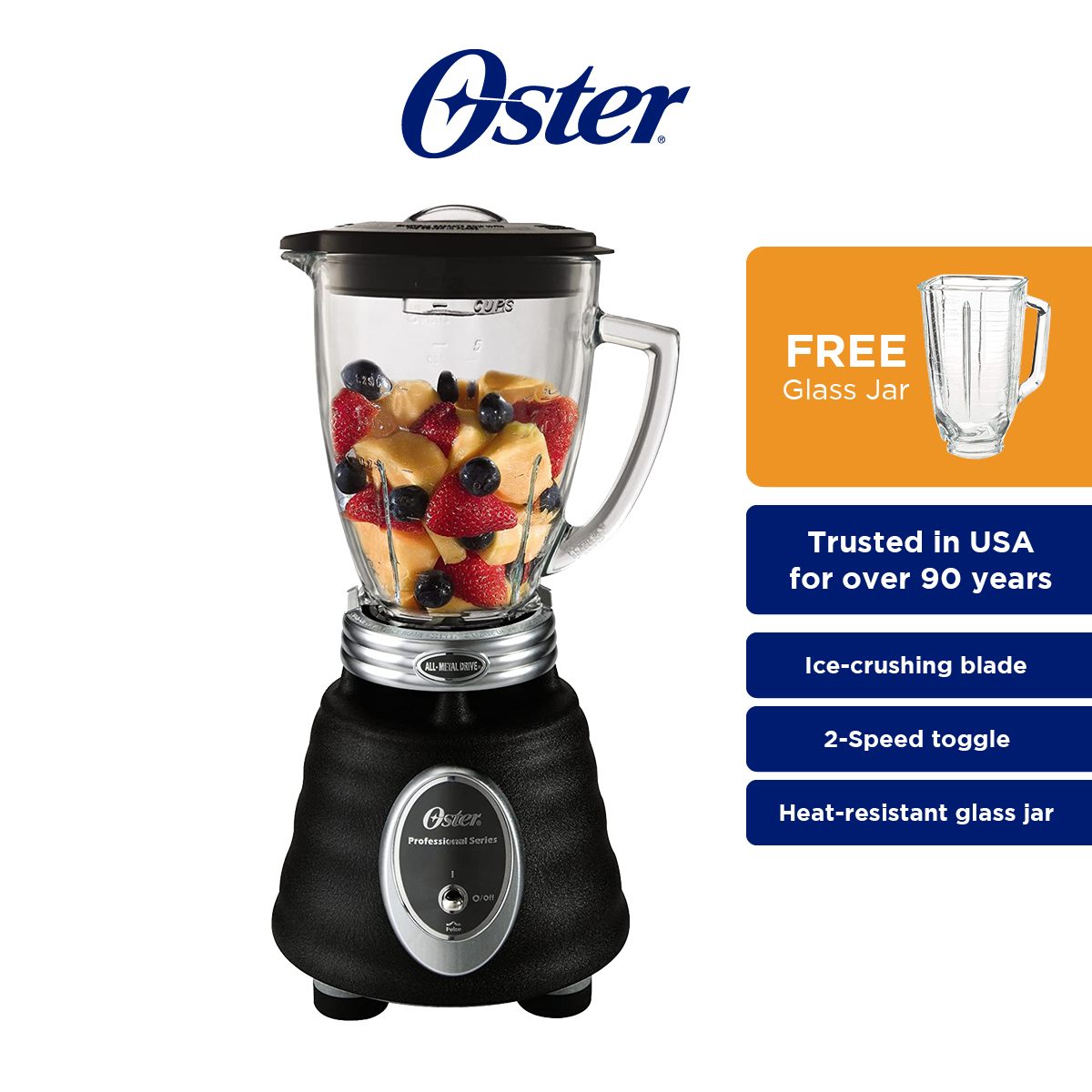 oster stand mixer with glass bowl