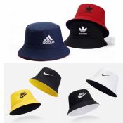 Adidas cap Nike cap NY cap Hat Double-sided Bucket Hat Reversible Hat Fisherman Hat Unise