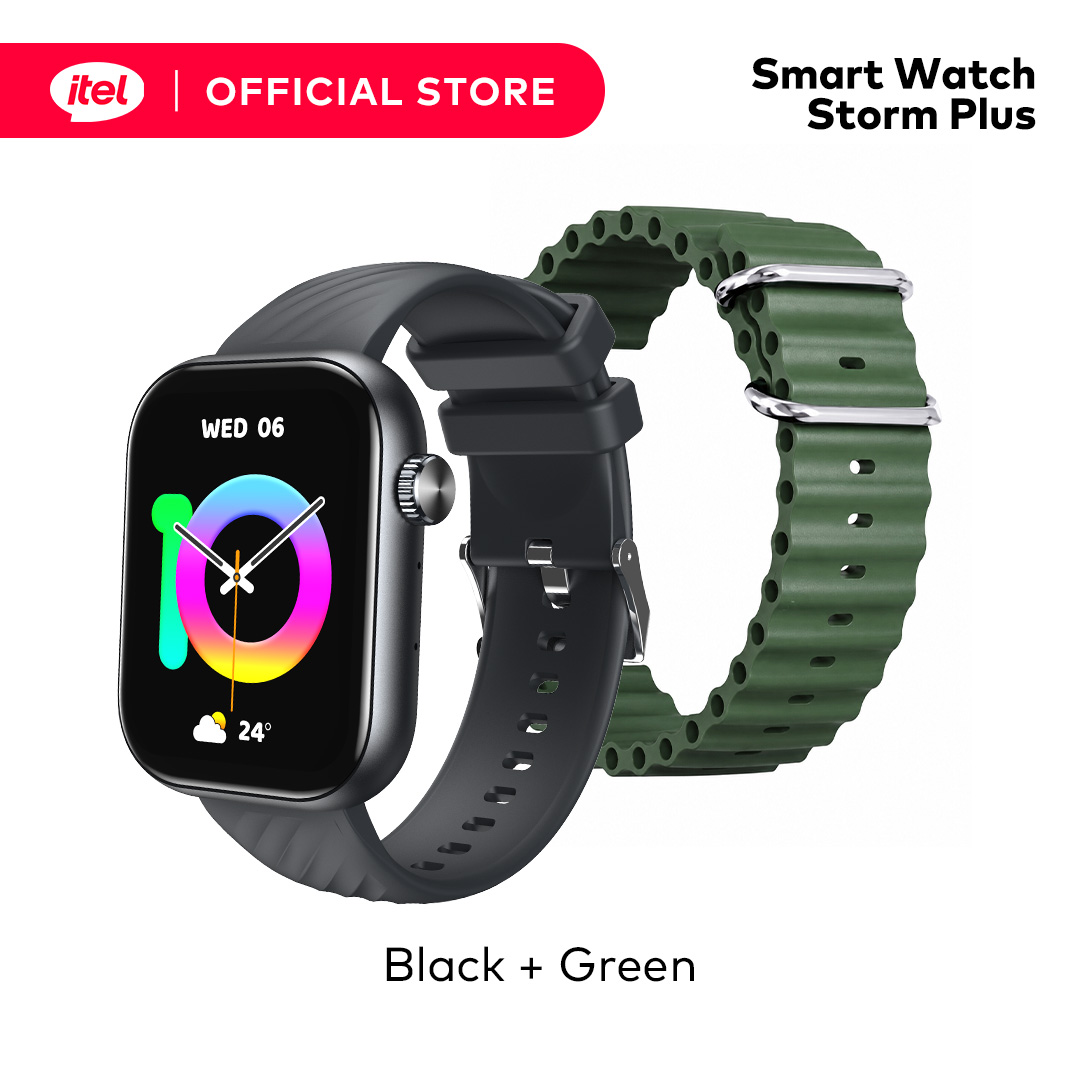 itel O15 Smart Watch Storm Plus / 2.01" Ultra-Large HD Screen / IP68 Water Resistance/ Heart Monitor - Image 2