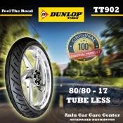 80/80 R17 TUBELESS DUNLOP MOTORCYCLE TIRE