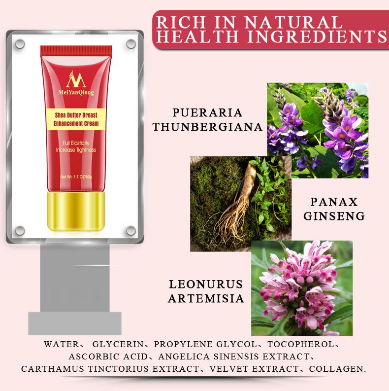 Kem nở ngực tự nhiên Bust Enhance Massage Body Treatment Cream 50g 5