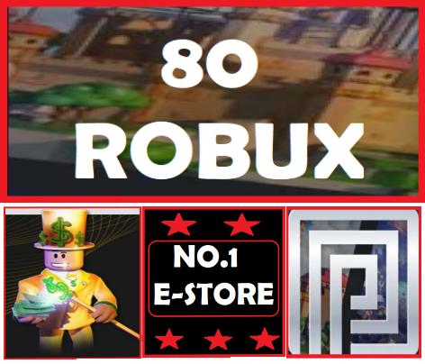 Roblox 80 Robux This Is Not A Gift Card Or A Code Direct Top Up