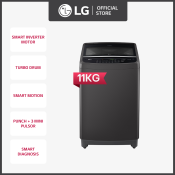 LG Top Load Smart Inverter Washing Machine, 11.0kg Capacity