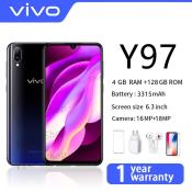 VIVO Y97 4+128GB Facial Recognition Smartphone with Full HD Screen