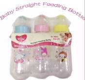 Baby Straight Feeding Bottle Set