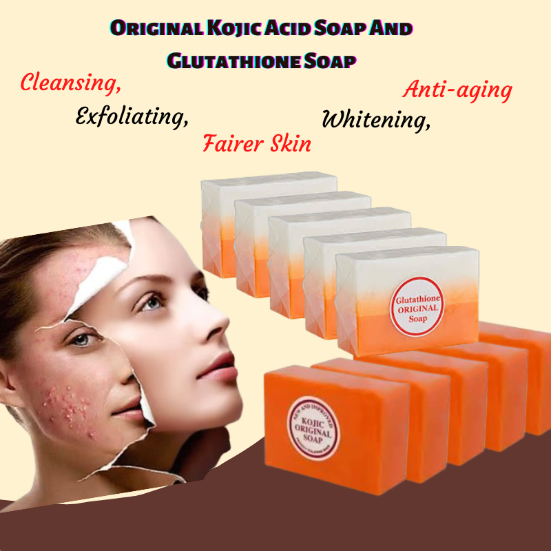 best time for glutathione Glutathione & Kojic Acid Skin Glowing Soap 85g