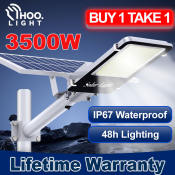 3500W Waterproof Solar Street Light with Remote Control