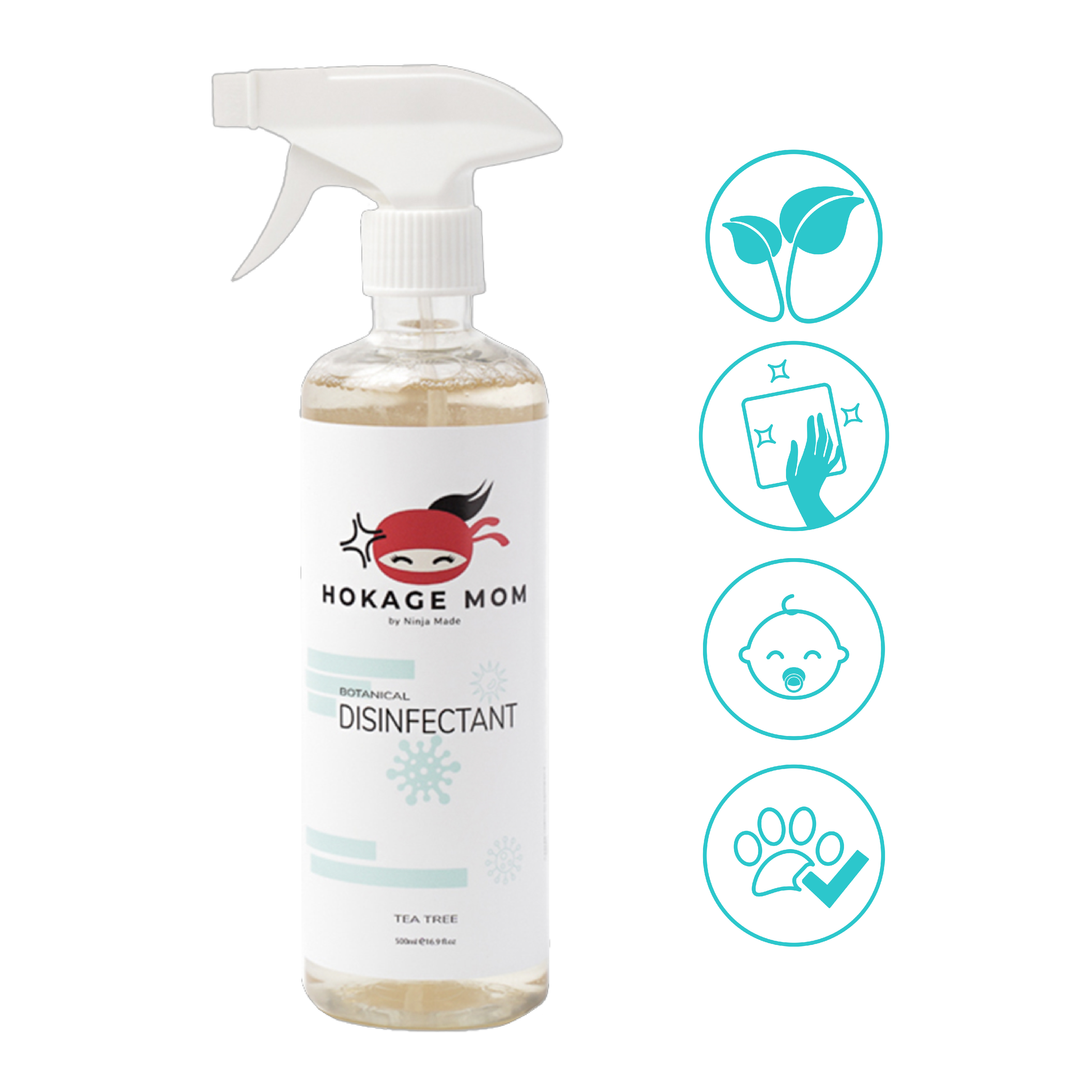 Hokage Mom by Ninja Made Grease and Mold Eliminator 500ml Spray