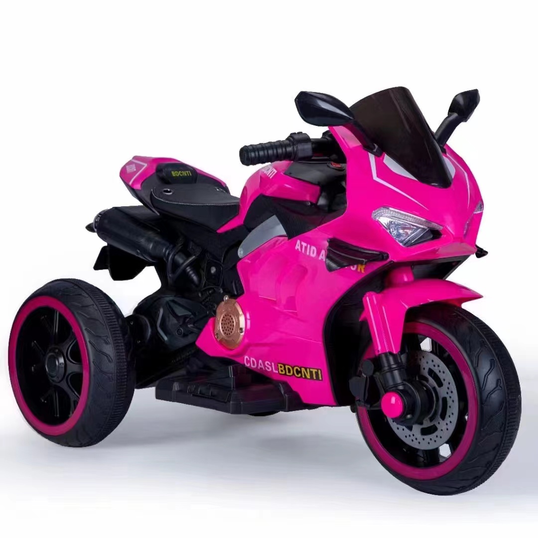 pink electric motorcycle