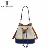 Tatiana Rizza Bag: Korean Style Women's Bucket Crossbody Handbag