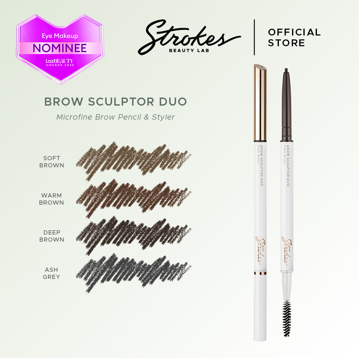 Discount on Strokes Beauty Lab  shoes - SKU: Strokes Brow Sculptor Duo [ Microfine Brow Pencil 