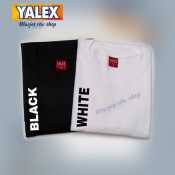 YALEX Plain T Shirt Red Label #Black,White