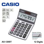 CASIO AX-120ST Calculator With Free 2pcs Ball Pen