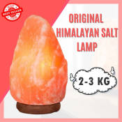 Himalayan Salt Lamp - 2-3 KG Pink Crystal Night Light