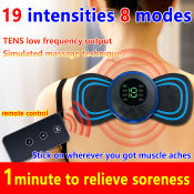 "Portable Electric Massager for Back and Neck Pain Relief"