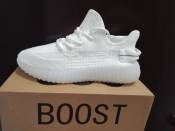 yeezy boost 350 running white shoes far women