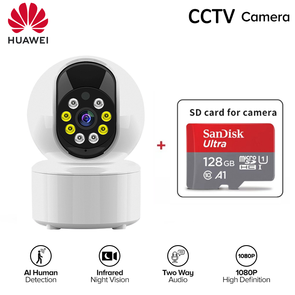Huawei CCTV Camera Wifi Connect 360 With Audio and Speaker Wireless IP Security Cameras Two-Way Audio Night Vision Auto Tracking CCTV Camera - Image 3