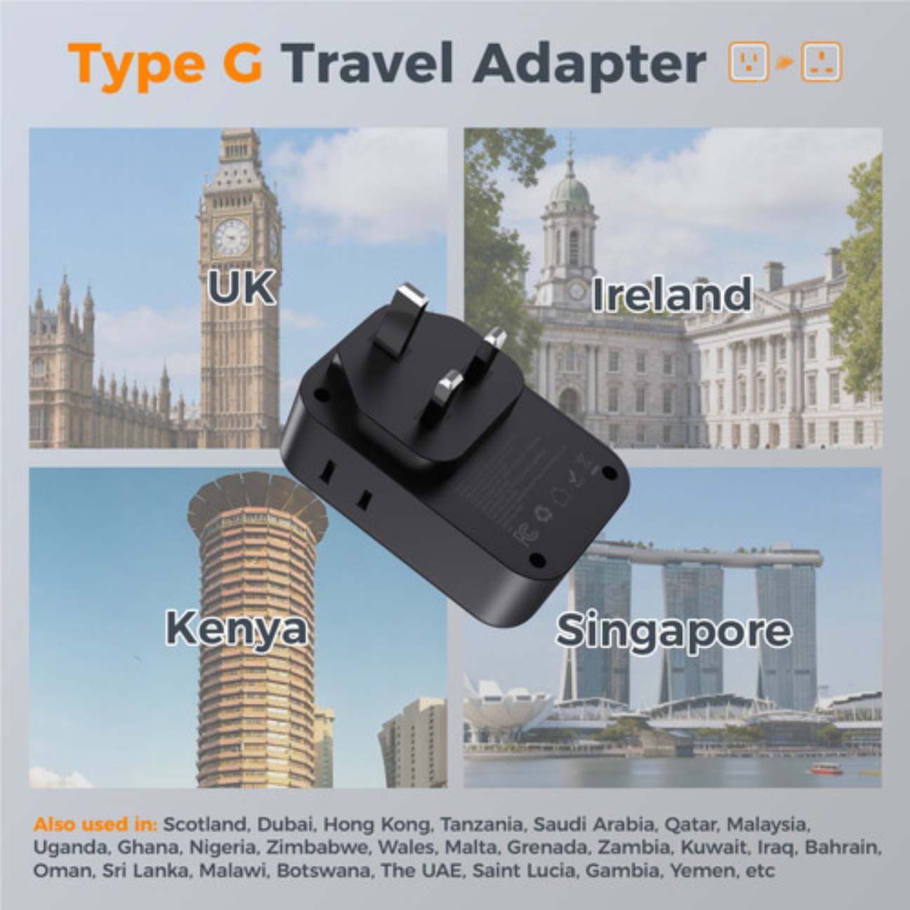 TESSAN Travel Adapter Design