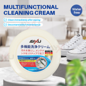 Ayxu White Shoe Cleaning Cream - Multi-Surface Stain Remover