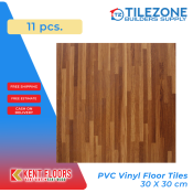 Kent Floors PVC Vinyl Floor Tiles - Wood Parquet Design