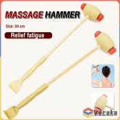 Double Head Back Scratcher & Massage Hammer Tool