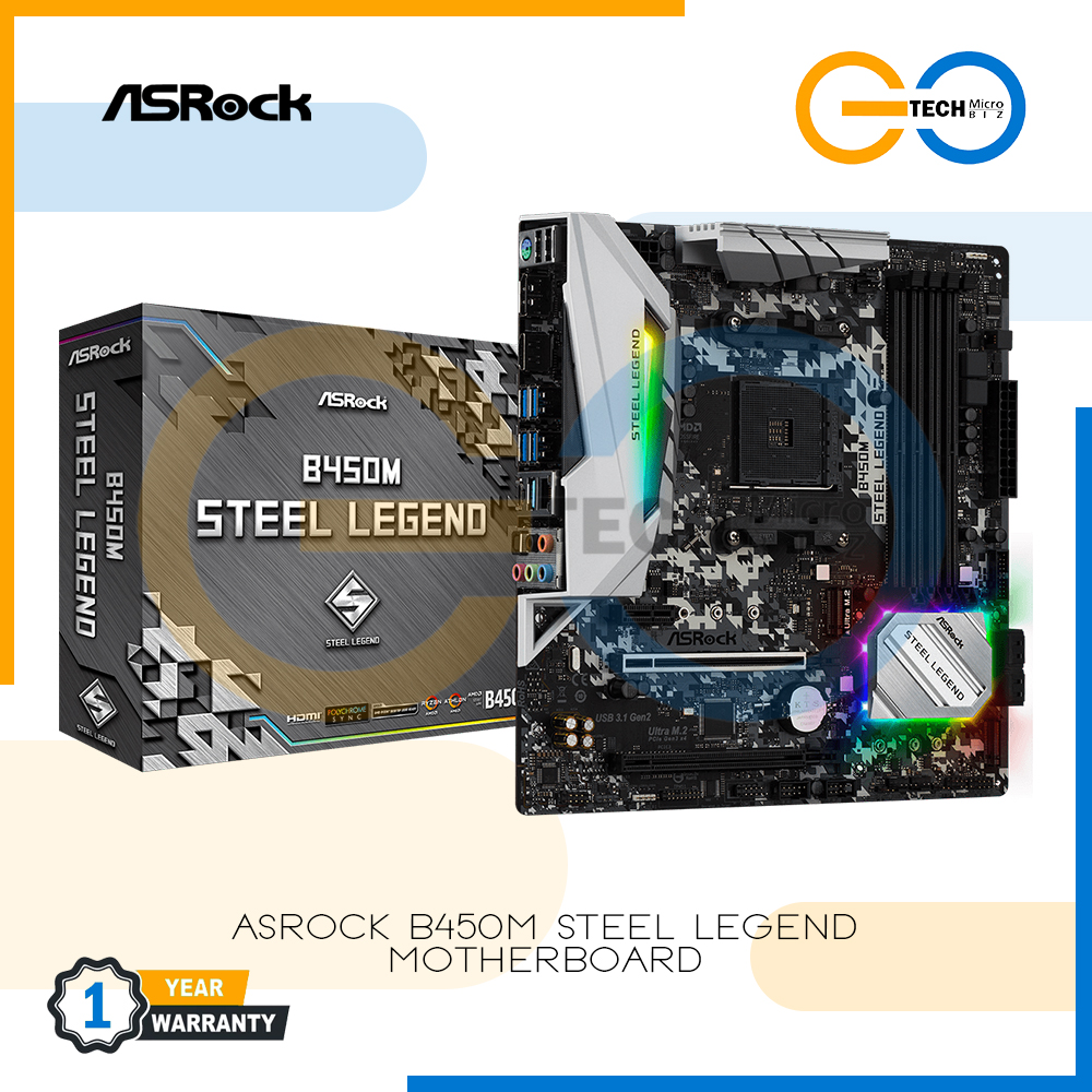 AMD Ryzen 5 4600G / 4650G Processor w/ Asrock B450M Steel Legend