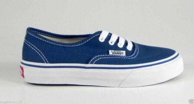 vans authentic navy blue sneakers